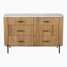 Raffi Bedroom Wide 6 Drawer Chest Raffi Bedroom Wide 6 Drawer Chest