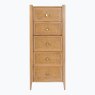 Java 5 Drawer Tall Chest