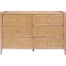 Java 6 Drawer Wide Chest Java 6 Drawer Wide Chest