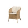 Cane-line Derby Natural Chair with Seat and Back Cushion Cane-line Derby Natural Chair with Seat and Back Cushion