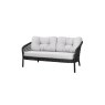 Cane-Line Ocean Dark Grey Soft Rope 2 Seater Sofa Cane-Line Ocean Dark Grey Soft Rope 2 Seater Sofa