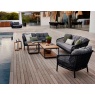 Cane-Line Ocean Dark Grey Soft Rope 3 Seater Sofa Cane-Line Ocean Dark Grey Soft Rope 3 Seater Sofa