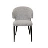 Bella Grey Boucle Dining Chair Bella Grey Boucle Dining Chair