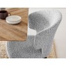 Bella Grey Boucle Dining Chair Bella Grey Boucle Dining Chair