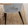 Bella Grey Boucle Dining Chair Bella Grey Boucle Dining Chair