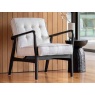 Bayside Mid-Century Modern Armchair - Natural Fabric