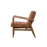 Bramble Vintage Brown Leather Armchair Bramble Vintage Brown Leather Armchair