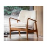 Cosy Mid-Century Modern Armchair - Cream