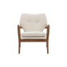 Cosy Mid-Century Modern Armchair - Cream Cosy Mid-Century Modern Armchair - Cream