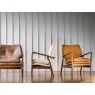 Cosy Mid-Century Modern Armchair - Ochre Cosy Mid-Century Modern Armchair - Ochre