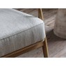 Damaris Mid-Century Modern Armchair - Natural Linen Damaris Mid-Century Modern Armchair - Natural Linen