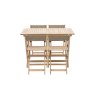 Calp Acacia Foldable Garden Dining Set Calp Acacia Foldable Garden Dining Set