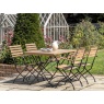 Palencia Industrial Folding Outdoor Dining Set