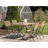 Palencia Industrial Folding Outdoor Dining Set Palencia Industrial Folding Outdoor Dining Set