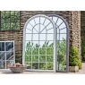 Orlanda White Outdoor Window Mirror