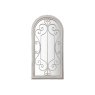 Roni White Arch Outdoor Mirror Roni White Arch Outdoor Mirror