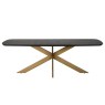 Chambery 230cm dining table danish oval