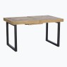 Halsey 140cm Reclaimed Extending Dining Table - Moving Legs Halsey 140cm Reclaimed Extending Dining Table - Moving Legs