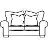 Medium Sofa Formal Back Medium Sofa Formal Back