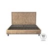 Tempur Arc King Bed Frame with Quilted Headboard Tempur Arc King Bed Frame with Quilted Headboard