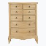 Lorient 8 Drawer Tall Wide Chest Lorient 8 Drawer Tall Wide Chest