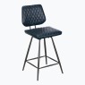 Massa Dark Blue Bar Stool Massa Dark Blue Bar Stool