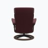 Stressless Erik Large Recliner Chair & Stool with Signature Base Stressless Erik Large Recliner Chair & Stool with Signature Base