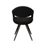 Raffi Dining Jasmine Black Chair Raffi Dining Jasmine Black Chair