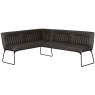 Sam RHF Grey Corner Bench Sam RHF Grey Corner Bench