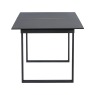 Santiago Dark Grey Extending Dining Table Santiago Dark Grey Extending Dining Table